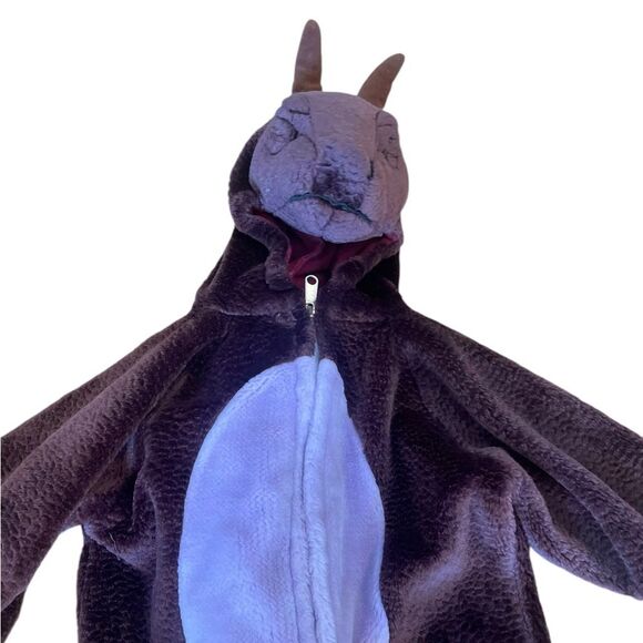 Dragon or Dinosaur Plush Halloween Costume Toddler Size 3 - Picture 3 of 12